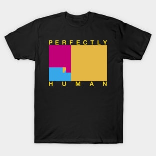 Perfectly Human - Pansexual Pride Flag T-Shirt